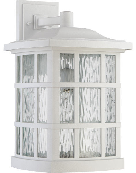 Stonington 1-Light Outdoor Lantern, Mystic Black
