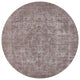 Ahgly Company Indoor Round Mid-Century Modern Area Rugs, 4' Round