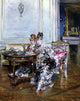 Giovanni Boldini Confidences, 20"x25" Gallery Wrapped Canvas Print