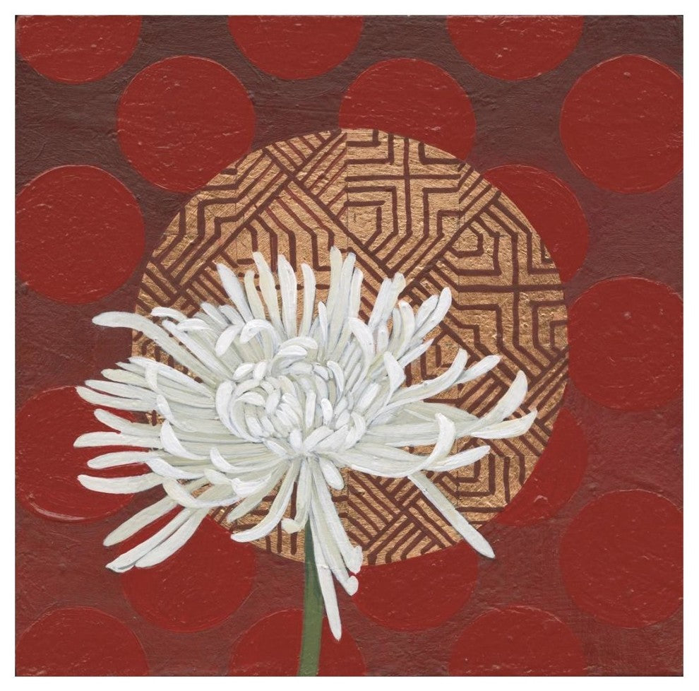 "Morning Chrysanthemum IV" Digital Paper Print by Kathrine Lovell, 20"x20"