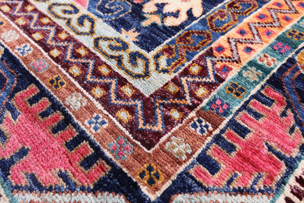 Tribal Fine Serapi Hand Knotted Wool Rug 7' 11" X 9' 9" - Q12661