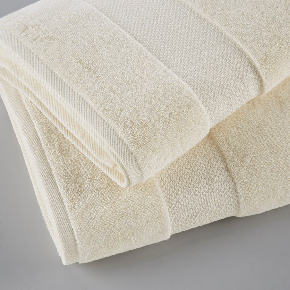 Madison Park Signature Turkish 100% Cotton Bath Sheet 2-Pc Set 35x70", Natural