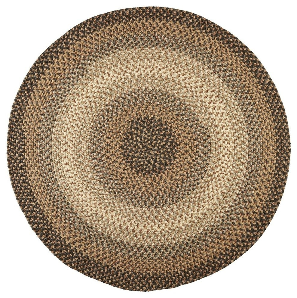 Rhody Rug Easy Living Rug, Taupetone, 4' Round