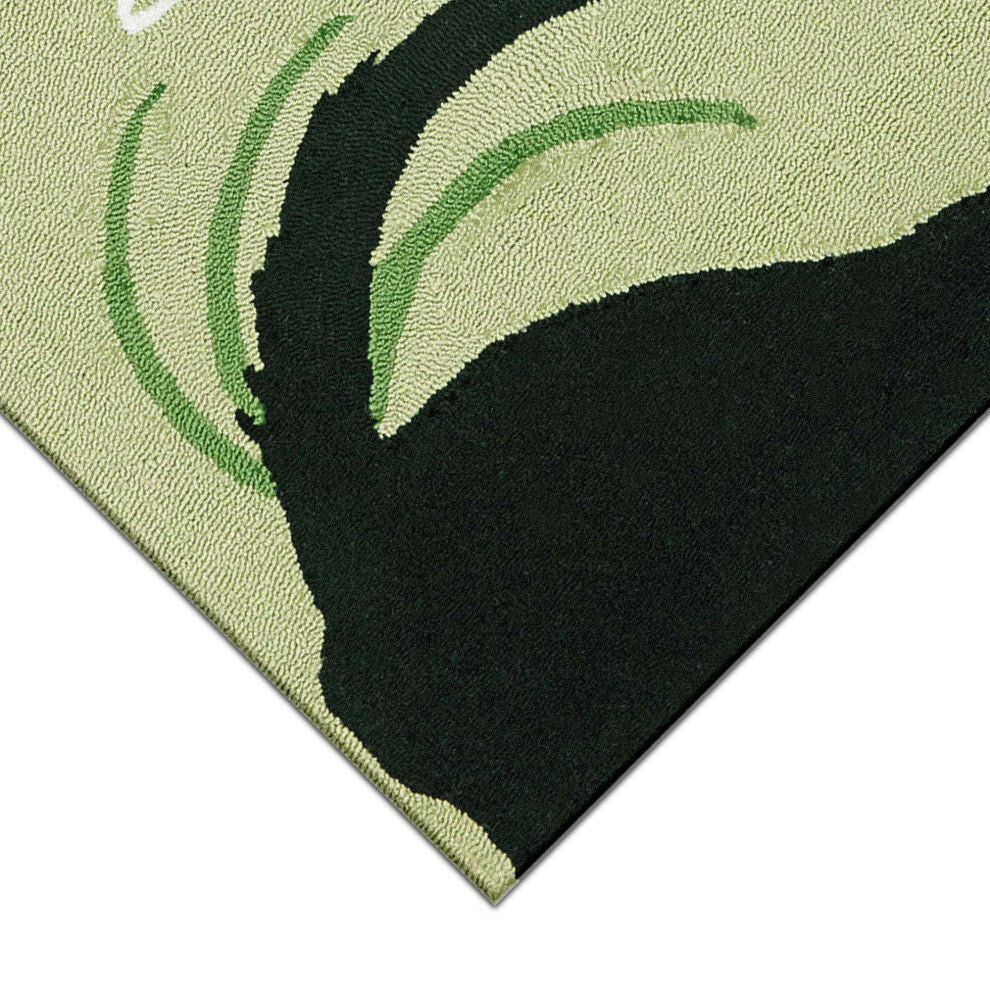 Frontporch Woof Indoor/Outdoor Rug Green 2'x3'