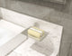 Dia Wall Mounted Soap Dish, Satin Nickel