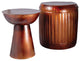 Truffle Set of 2 Table And Barrel Stool