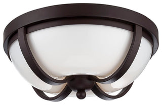 Andrew 2-Light LED Flushmount, Bronze Finish