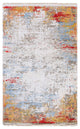 Surya Solar SOR-2303 12'x15' Rug, Burnt Orange/Yellow/Red/Blue/White/Taupe/Gray