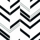 Black & Grey Chevron Stripe Peel & Stick Wallpaper