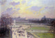 Camille Pissarro The Bassin des Tuileries: Afternoon Gallery Wrapped Canvas