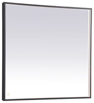 Modern Black Led Mirror