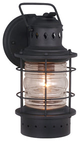 Vaxcel Lighting OW37051 Hyannis 1 Light Outdoor Wall Sconce - - Textured Black