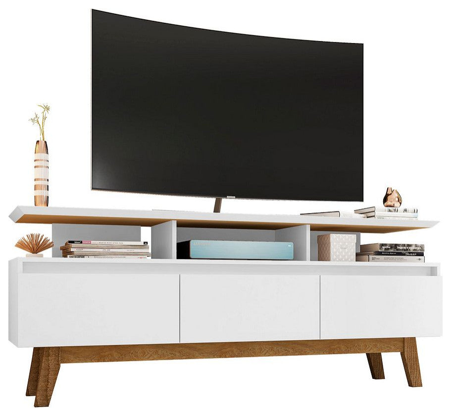 Yonkers 62.99 TV Stand in White