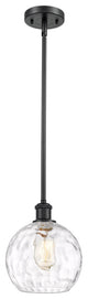 Innovations 516-1S-BK-G1215-8-LED 1-Light Mini Pendant, Matte Black