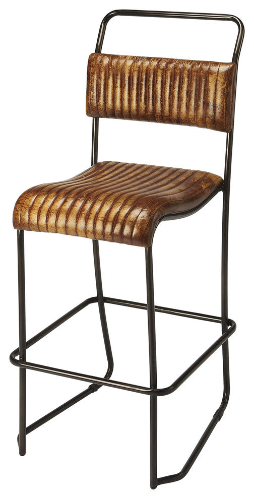 Butler Vega Leather Bar Stool