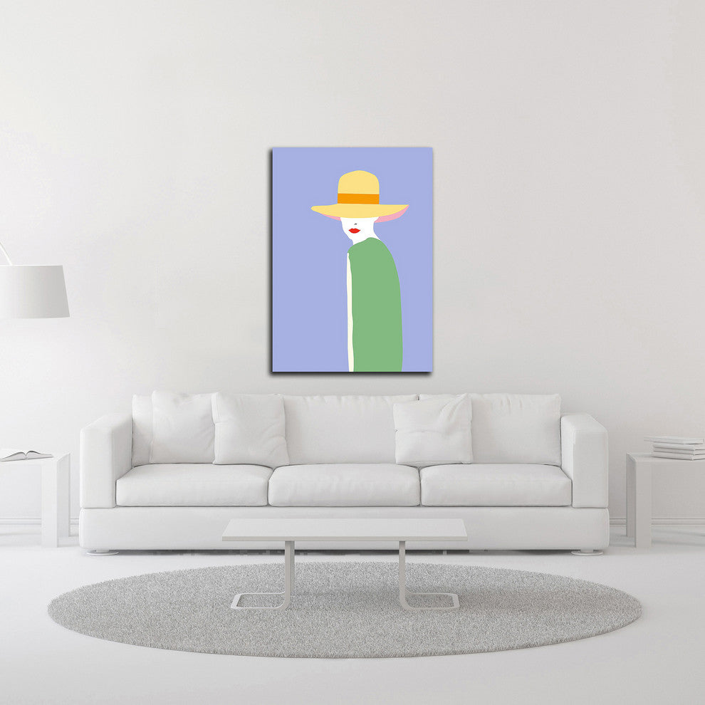 Lady No. 6 by Sean Salvadori, Print on Canvas, 20"x28"