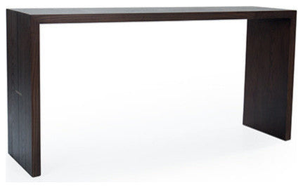 Maxwell 60" Console Table, Finish: Fawn, Brushed Nickel
