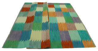 Winchester Kilim Hazrat Rust/Blue Rug, 8'2x9'9