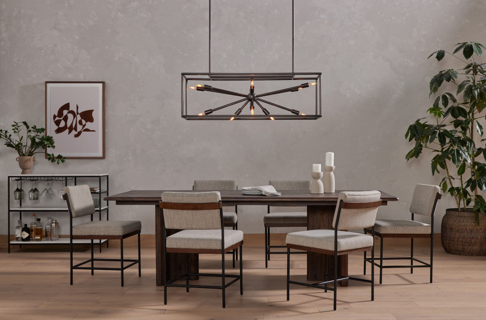 Benton Dining Chair-Savile Flannel