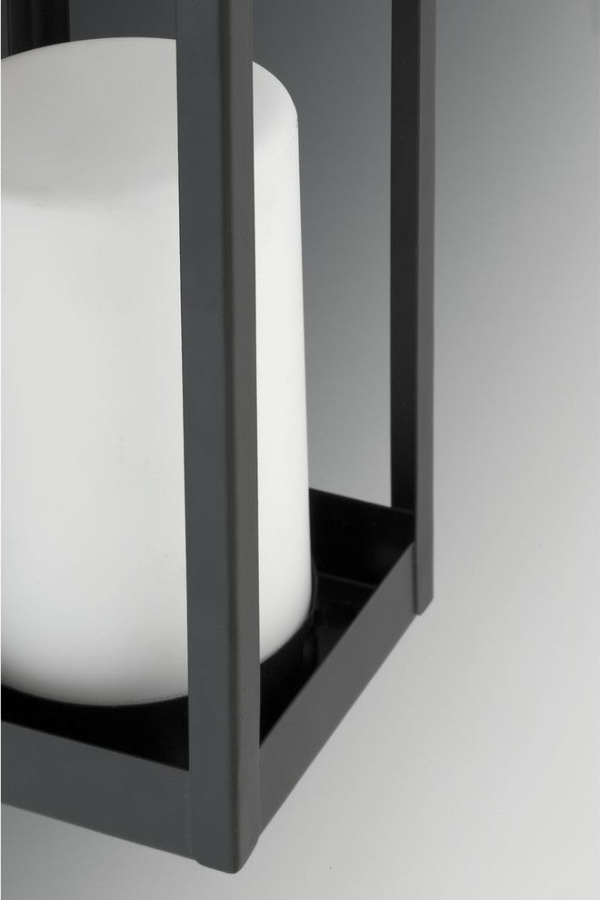 Patewood Collection 1-Light Post Lantern, Black