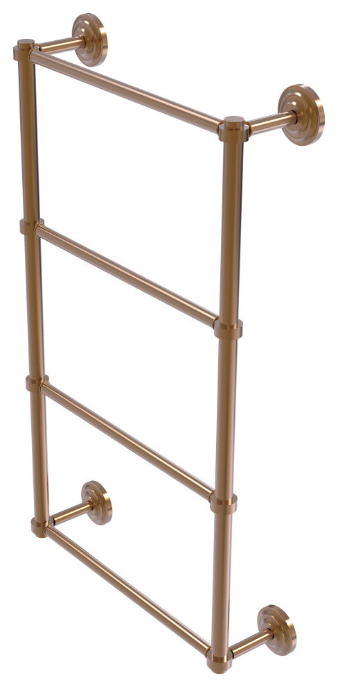 Que New 4-Tier 36" Ladder Towel Bar, Brushed Bronze