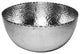 Round Scallop Edged Hammered Bowl