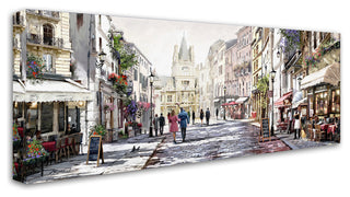 The Macneil Studio 'Sunlit Street' Canvas Art, 47"x20"
