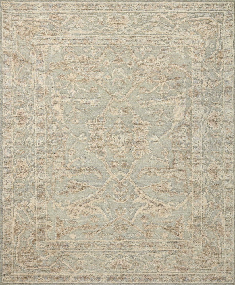 Loloi Emilia Sky / Natural 7'-9" x 9'-9" Area Rug