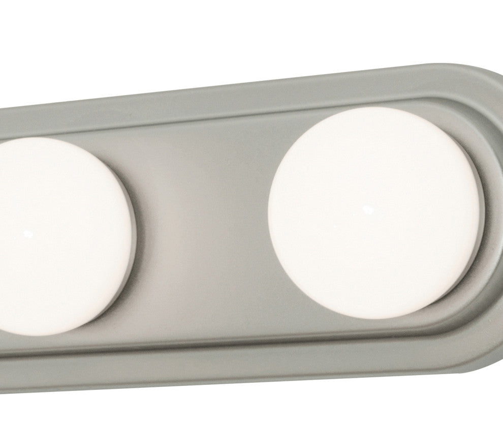 Hollywood 3-Light LED Vanity, Satin Nickel