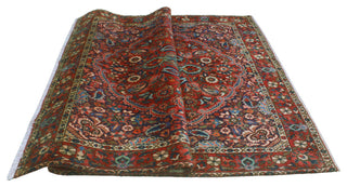 Fine Vintage Distressed Bijar Rust/Gray Rug, 6'2x10'8
