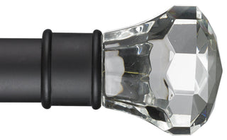 Digital Double Rod in Black, 48''