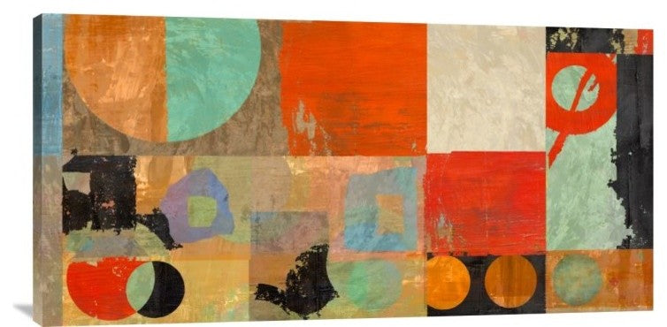 "Morning Moves" Stretched Canvas Giclee by Alphonse Baron, 36x18"