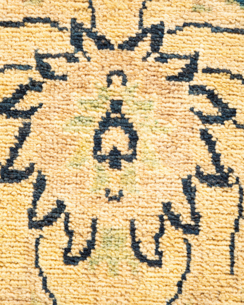 Taikkyi One-of-a-Kind Hand-Knotted Area Rug Light Blue, 5'0"x7'10"