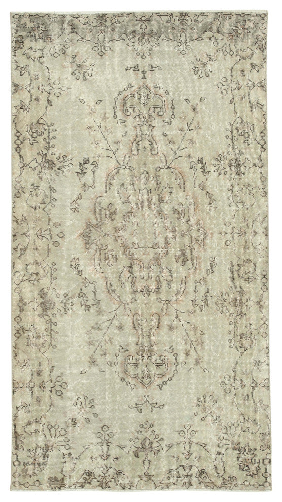 Rug N Carpet - Hand-knotted Turkish 3' 8" x 6' 9" Over-dyed Small Area Rug