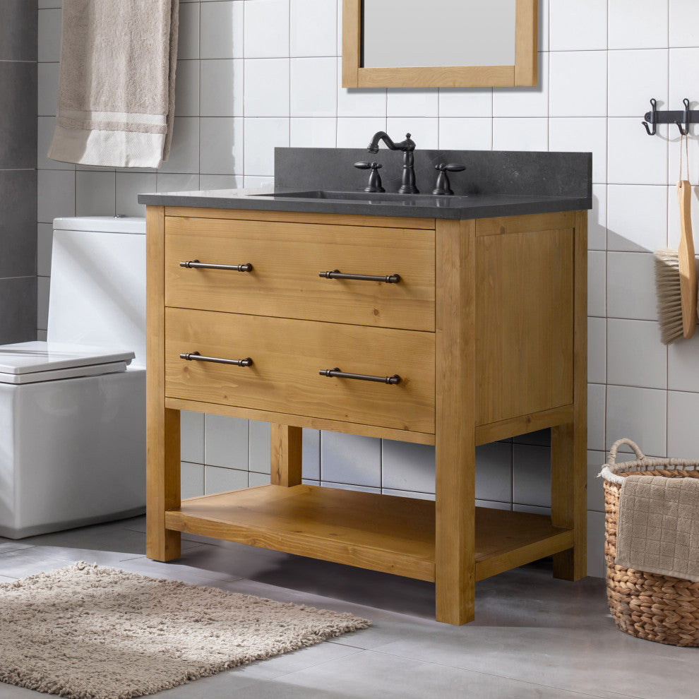 Windwood 36" Bathroom Vanity, Tan
