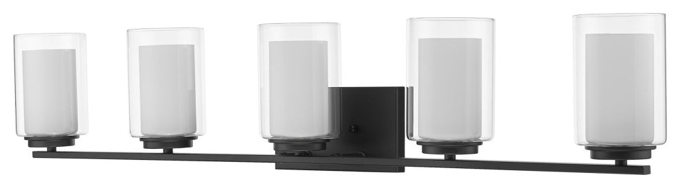 Z-Lite 426-5V Willow 5 Light 41"W Bathroom Vanity Light - Chrome