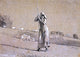 Winslow Homer The Shepherdess, Gallery Wrapped Canvas Print, 18"x27"