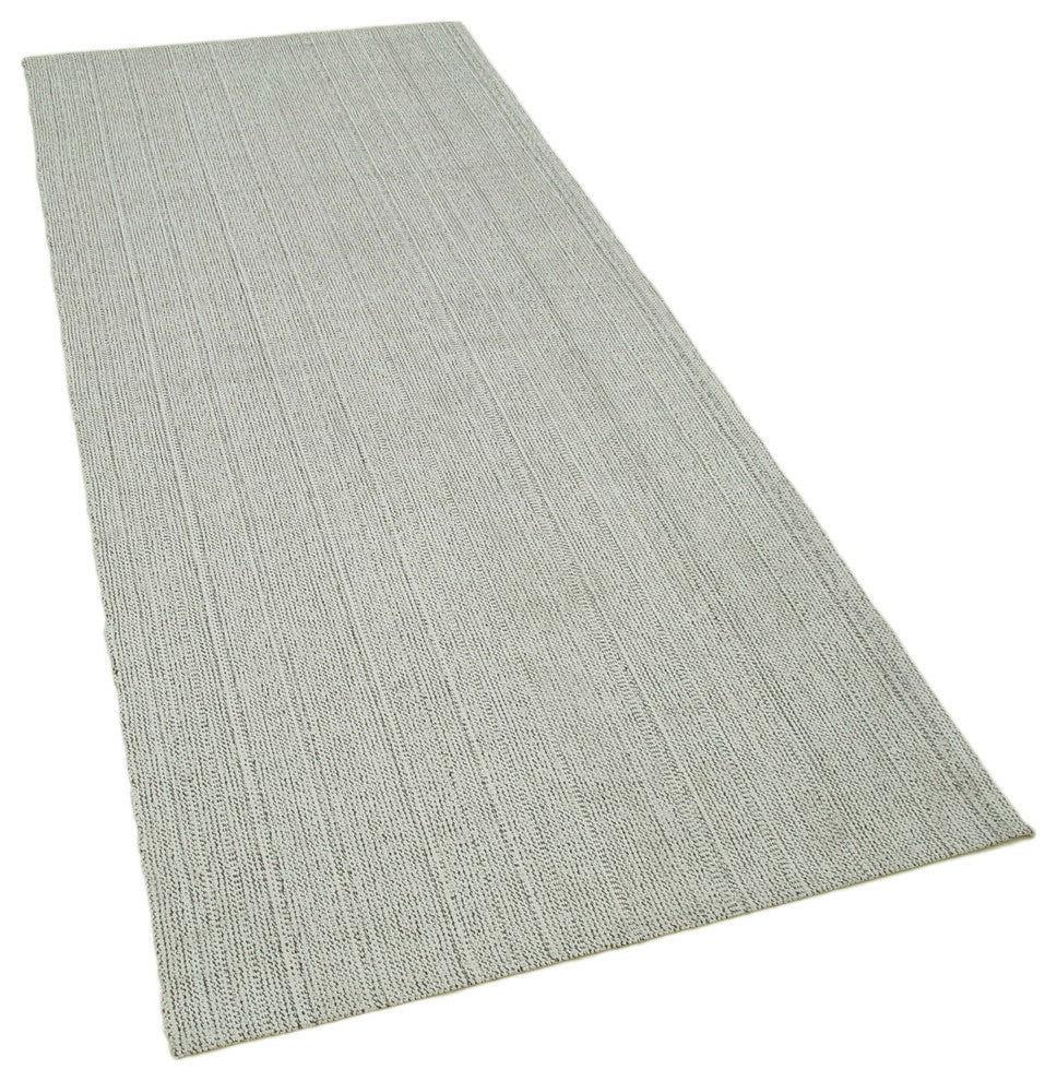 Rug N Carpet - Handmade Turkish 3' 4'' x 7' 9'' Flatweave Wool Kilim Rug