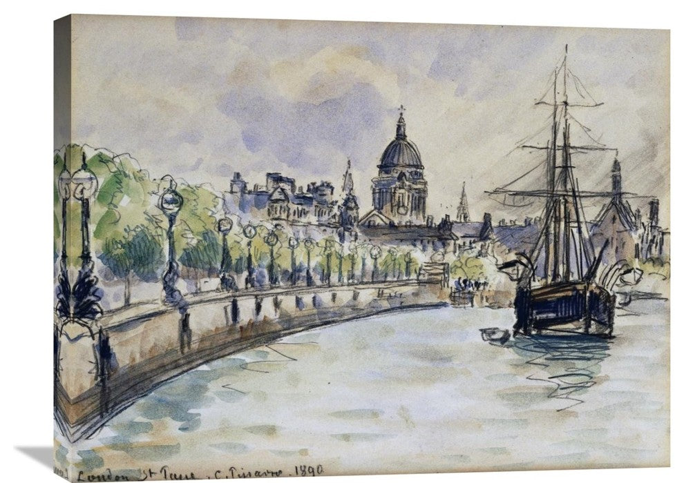 "London, St" Artwork, 30" x 22"