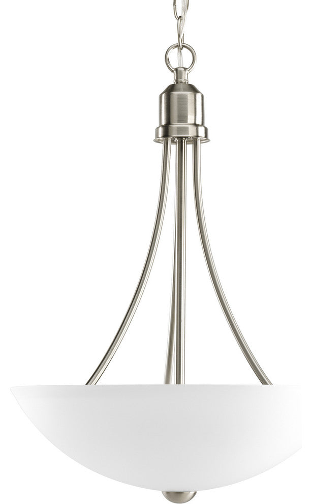 2-Light Foyer, Brushed Nickel