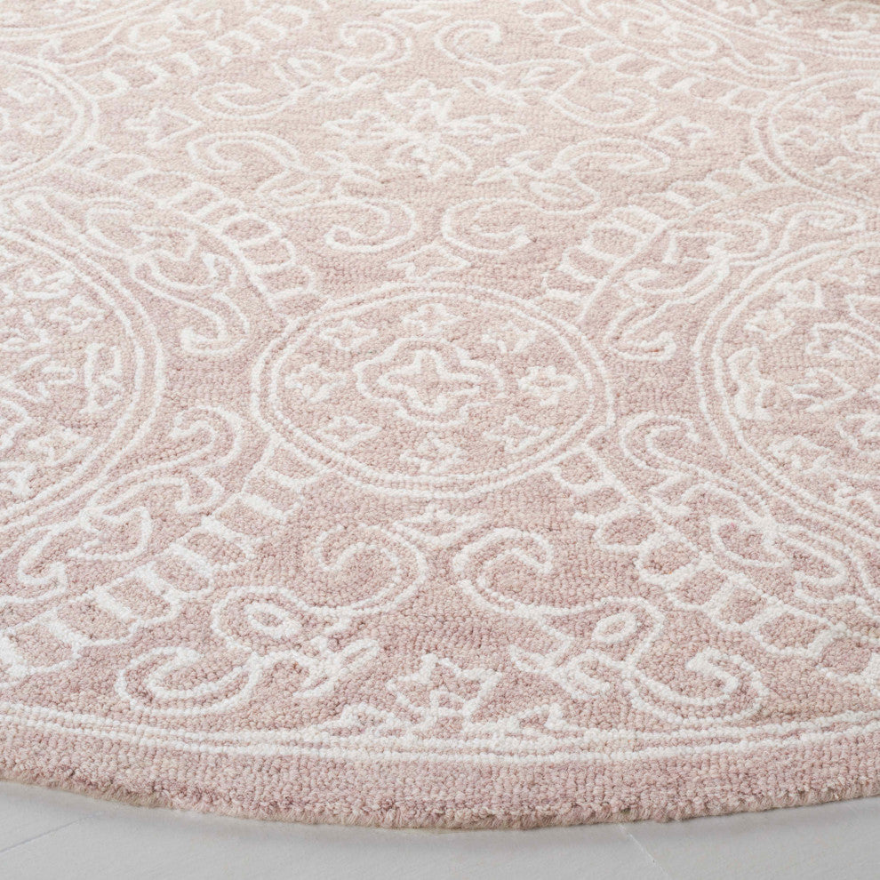 Safavieh Lauren Ralph Lauren Collection LRL6937 Rug, Beige/Ivory, 7' Round