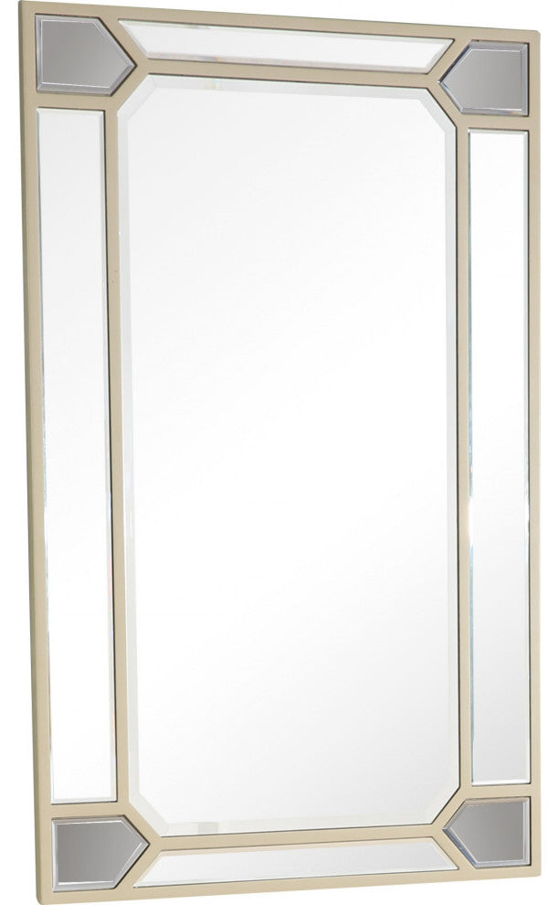 Antiqued Silver Wall Mirror