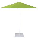 9' Round Flexibe Commercial Umbrella, White, Macaw