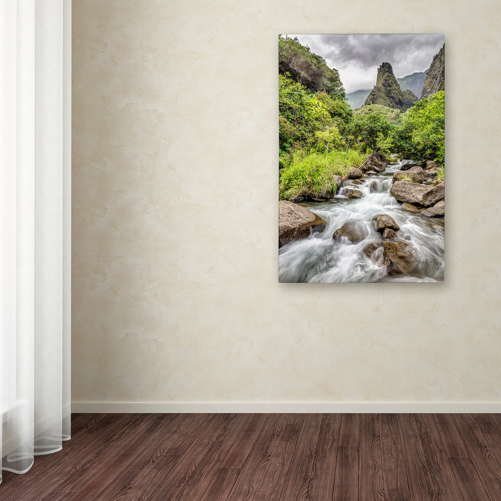 Pierre Leclerc 'Iao Valley Maui' Canvas Art, 24x16