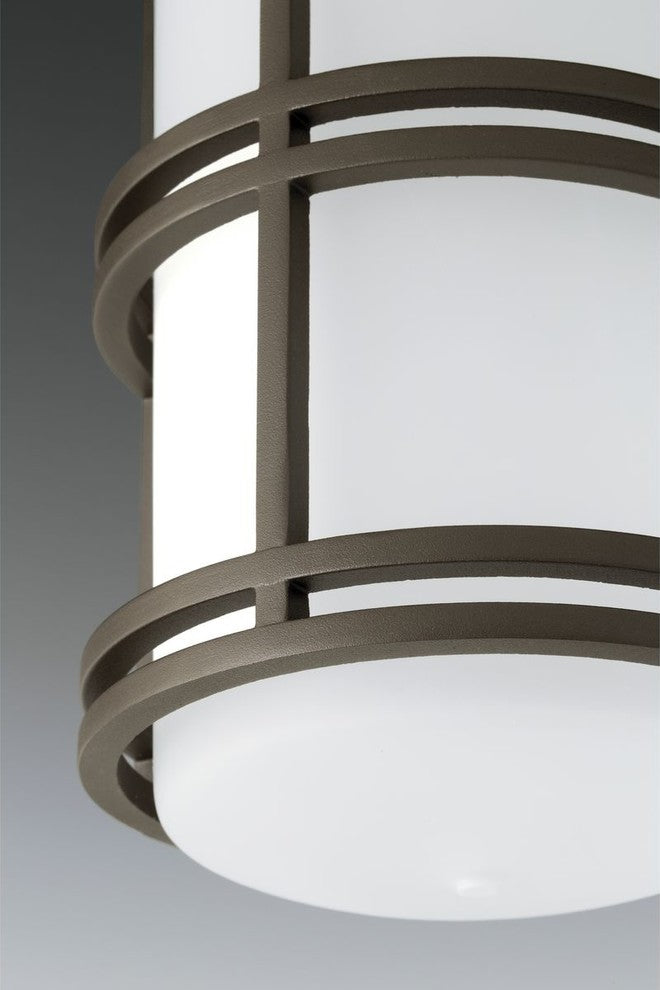 Belle Small LED Wall Lantern, Antique Bronze