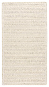 Harborview Braided Cross Sewn Area Rug, Light Beige, 4'x6'