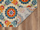 Calla Ivory/Multi Manor Indoor/Outdoor Area Rug, 5'3 X 7'