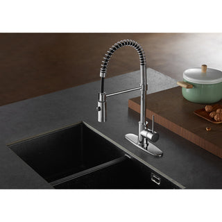 LS8771NYL New York Single-Handle Pre-Rinse Kitchen Faucet, Polished Chrome