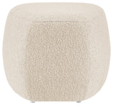Carlese Fabric Ottoman, Palladian Beige, Small
