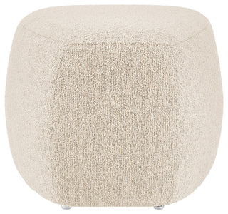 Carlese Fabric Ottoman, Palladian Beige, Small